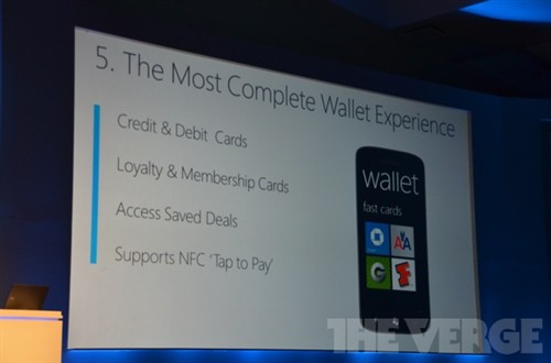 完美移动钱包 WP8将NFC技术应用到家 
