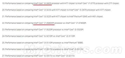 移动四核新至尊:core i7-3940xm现身