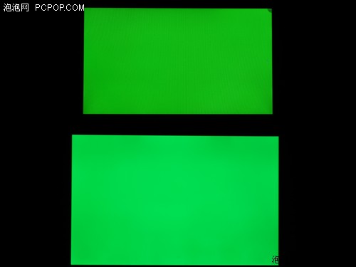 红绿蓝RGB三原色对比原图对照实拍_华硕液晶