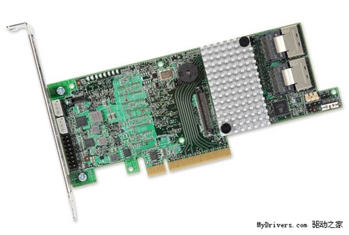 LSI SATA/SAS 6Gbps主控、PCI-E 3.0! 