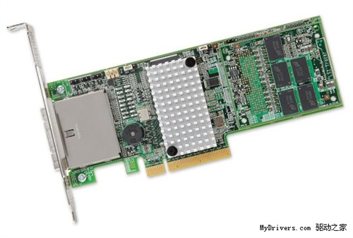 LSI SATA/SAS 6Gbps主控、PCI-E 3.0! 