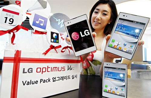 LG Optimus Vu获Android 4.0超值更新 