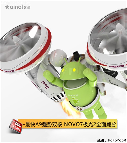 最快A9强势双核！NOVO7极光2全面跑分 