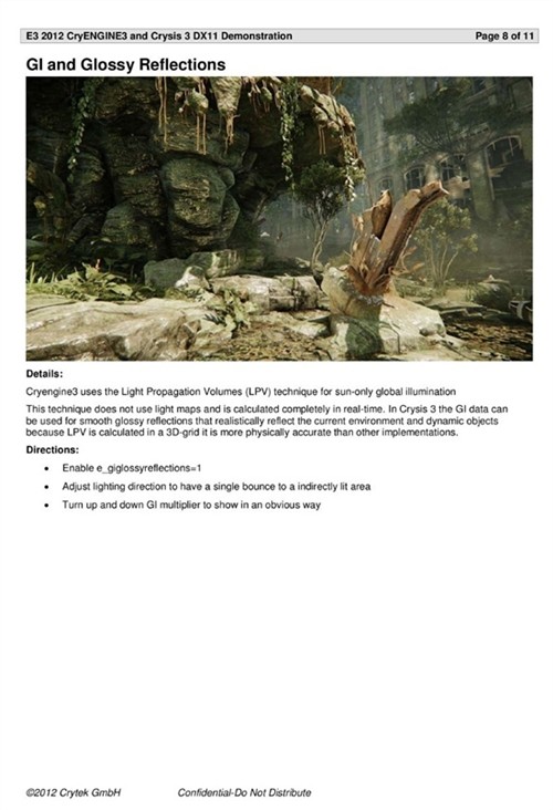 CryEngine 3引擎加入的DX11特性_显卡新闻