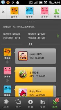 全球最快多群发传输 Android应用快牙 