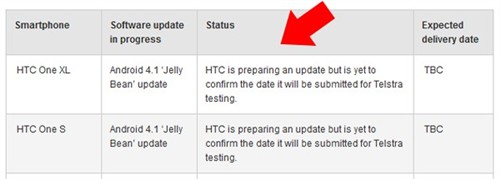 HTC One XL/S率先升级Android4.1系统 