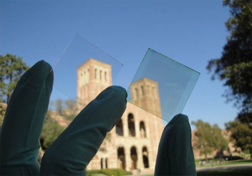 光伏发电!加州大学展出透明太阳能电池 