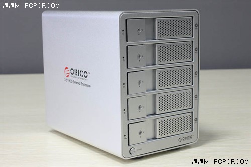 快速抽取硬盘 ORICO 5盘位阵列盒测试 