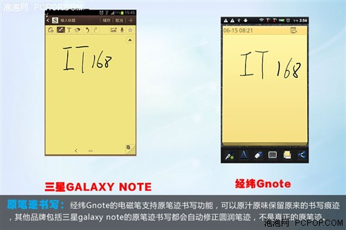 Gnote原笔迹手写手机 带来的怀旧岁月 