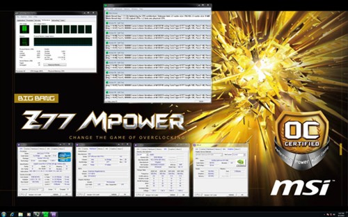 超频首选！微星Z77 MPower通过OC认证 