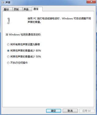 声音大小灵活控制Windows7系统的个性 