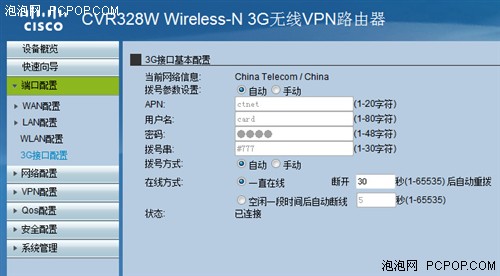 中小企业快车道 试用思科CVR328W路由 