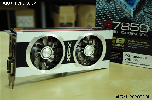 有防弹性质！XFX HD7850金属散热赏析 