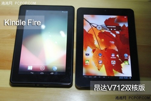 秒杀Kindle Fire 昂达V712双核版实测 