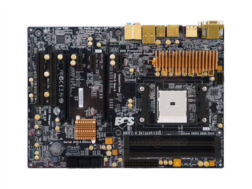 黄金打造 精英首发首发A85芯片组主板 