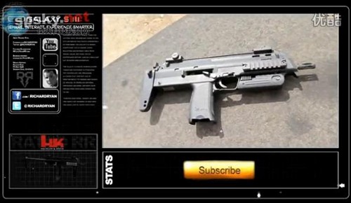 最新枪虐视频：MP7冲锋枪PK GalaxyS3 