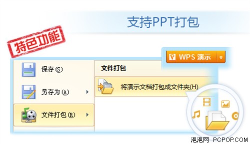 WPS抢鲜版功能强PPT文件打包贴心易用 