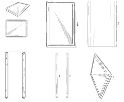 诺基亚俩平板专利设计曝光 或用Win8 
