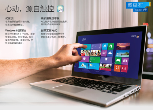 爽用Win8！索尼VAIO T触控超极本评测 