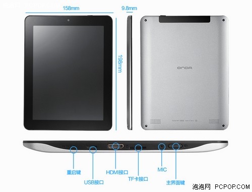 不惧苹果 昂达V811双核胜过iPad Mini 