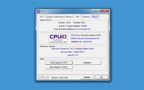 支持Haswell处理器!CPU-Z 1.6.2发布