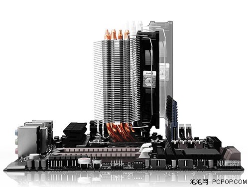 利民世界最小12CM风扇塔式散热器亮相 