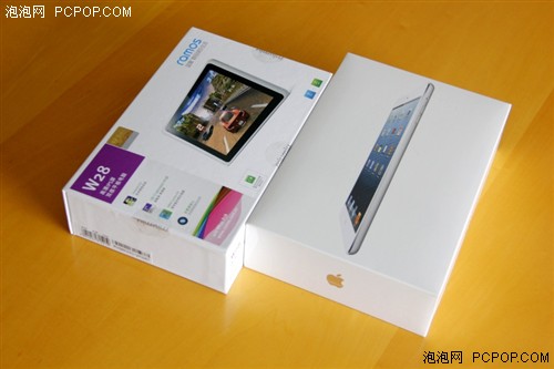 屌丝的逆袭！iPad mini与蓝魔W28对比 