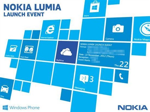 诺基亚香港举行发布会 Lumia920将亮相 