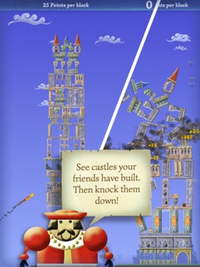 满足儿时搭积木情结 iPad游戏大大城堡 