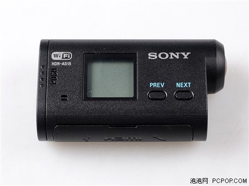 WiFi功能强劲 运动型DV索尼AS15评测 