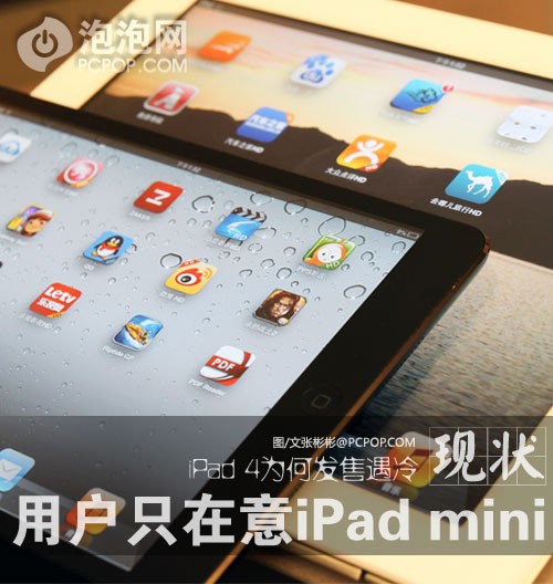 用户只在意iPad mini!iPad 4为何遇冷 