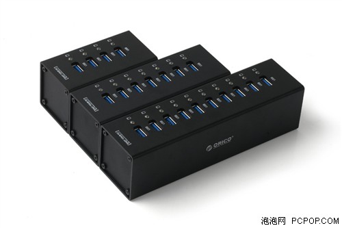 10个USB3.0口！Orico发布多款USB HUB 