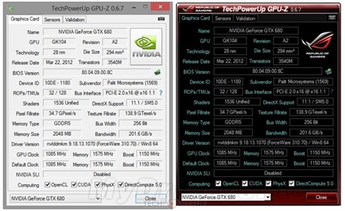 GPU-Z 0.6.7发布 重点关照笔记本显卡 