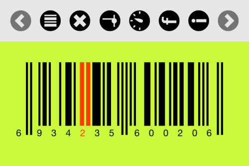 条形码也能奏音乐 iPhone软件Barcodas 