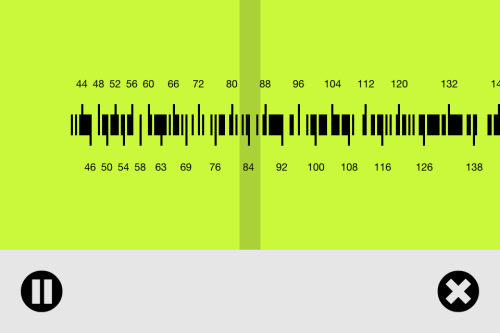 条形码也能奏音乐 iPhone软件Barcodas 