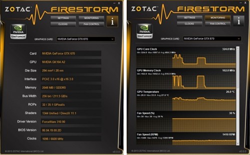 迎Titan索泰更新FireStorm显卡超频软件  