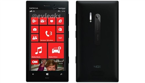 诺基亚Lumia 928官方图曝光 或将上市 