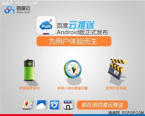 Android版 百度云推送平台正式发布了 