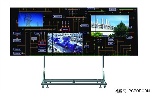 2013三菱电机拼接显示新产品北京精彩亮相 