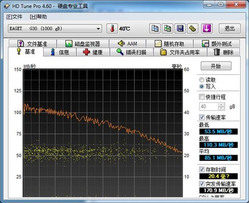  忆捷G30移动硬盘评测 