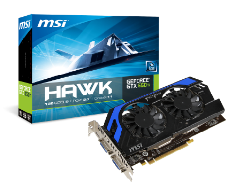 最炫650Ti销售冠军！微星N650Ti Hawk 