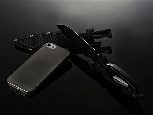 比肩刀锋0.35mm 超薄iPhone 5保护套 