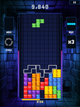 俄罗斯方块 iPhone游戏tetris blitz 