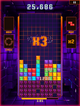 俄罗斯方块 iPhone游戏tetris blitz 