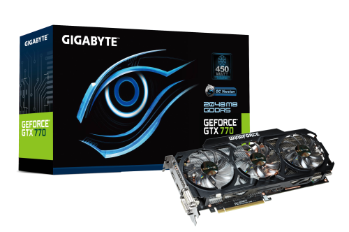 技嘉发布！GeForce GTX770超频版显卡 