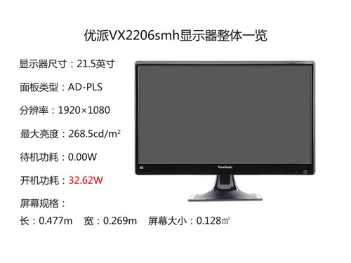 色彩多一些 优派VX2206smh显示器评测 