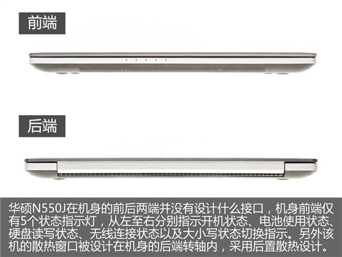 ASUS全能主流N系列新品 华硕N550J评测 