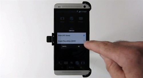 HTC One可在原生与Sense5间随意转换 