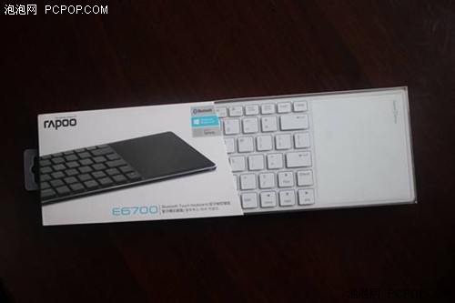 Win8好伙伴 雷柏E6700触摸键盘上市 