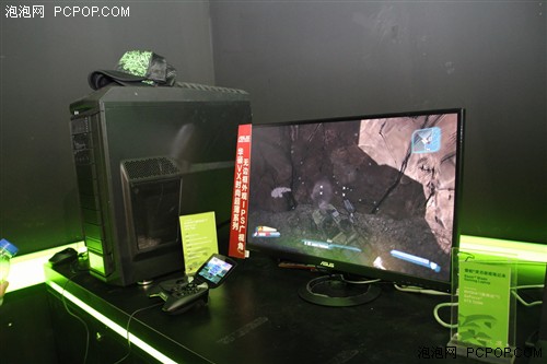 ChinaJoy2013NVIDIA展台最炫游戏装备 